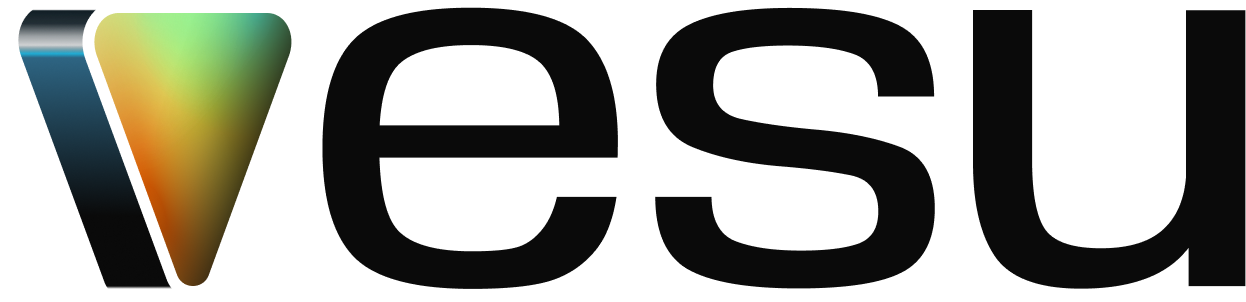 Vesu logo in light mode